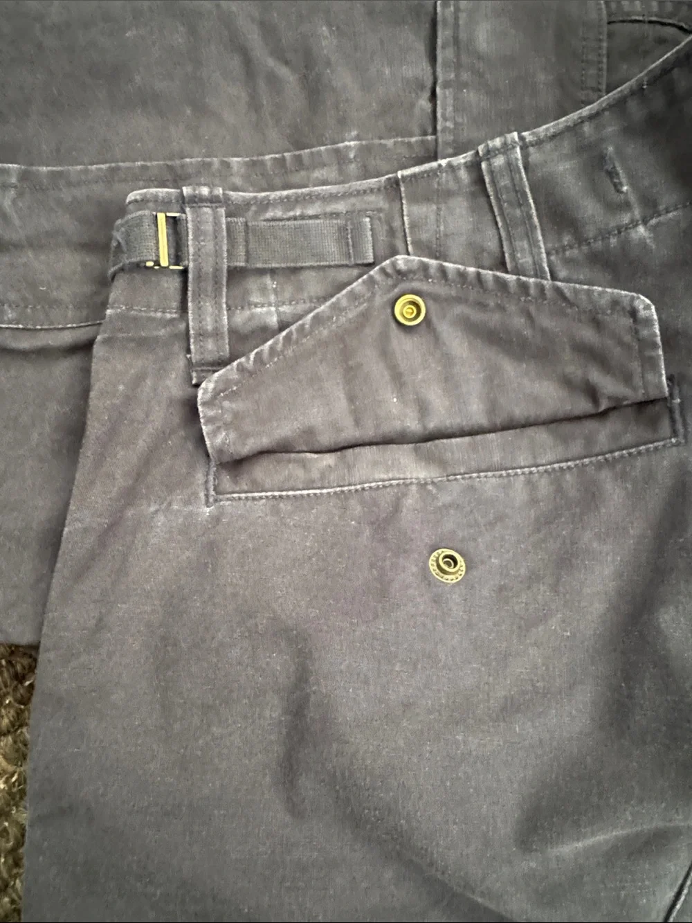 Polo by Ralph Lauren Men's Slate Blue Cargo Pants